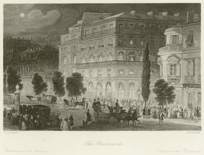 大通り 作： ユージン・ルイ・ラミ